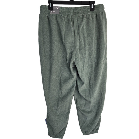 Puma Geen Drawstring Fleece Relaxed Fit Women's Classics Now Then Sweatpants L - Picture 6 of 16